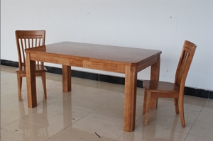 Picture of wood dining table