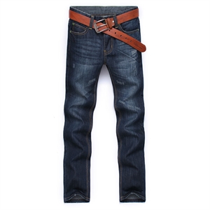 Picture of Wholesale Classic Men Straight Jeans 9033