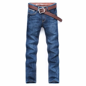 Picture of Wholesale Classic Men Straight Jeans 918