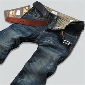 Picture of Time Limitted Wholesale Classic Man Straight Jeans 6086