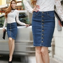 Image de Wholesale 2013 New Style Fashion Design Lady Jeans Skirt K23