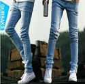 Image de Wholesale 2013 New Blue Color Classic Men Skinny Jeans G109