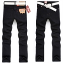 Image de Wholesale 2013 New Black Color Classic Men Straight Jeans G106