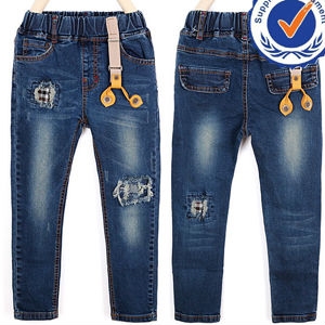 Изображение 2013 new arrival fashion design 100 cotton fashion child jeans pants CP006
