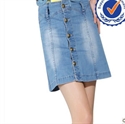 Image de 2013 new arrival fashion design 100 cotton fashion lady jeans skirt JK012