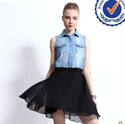 Picture of 2013 new arrival fashion design 100 cotton fashion lady jeans skirts JK009