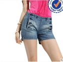 2013 new arrival fashion design 100 cotton fashion lady jeans shorts JS010