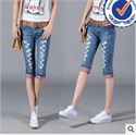 Picture of 2013 new arrival fashion design wholesale capri jeans for woman LC009