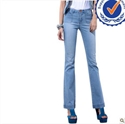 2013 new arrival fashion design 100 cotton fashion lady flare jeans LJ028