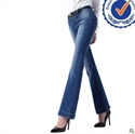 2013 new arrival fashion design 100 cotton fashion lady flare jeans LJ021