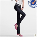 2013 new arrival fashion design 100 cotton fashion lady straight jeans LJ001