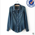 Picture of 2013 new arrival fashion design 100 cotton fashion lady jeans blouses jeans,jeans wear,girl jeans tops JW010