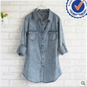 Picture of 2013 new arrival fashion design jeans lady blouses LW007