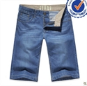 Picture of 2013 new arrival fashion design cotton men jeans shorts welcome OEM and ODM MS009