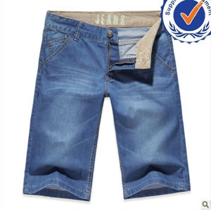 Image de 2013 new arrival fashion design cotton men jeans shorts welcome OEM and ODM MS007