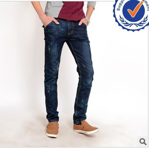 Picture of 2013 new arrival fashion design cotton men skinny jeans welcome OEM and ODM MK005