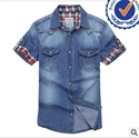 Picture of 2013 new arrival fashion design cotton fashion men jeans shirts WM010