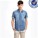 Picture of 2013 new arrival fashion design cotton fashion men jeans shirts WM007