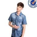 Image de 2013 new arrival fashion design cotton fashion men jeans shirts WM006