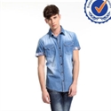 Picture of 2013 new arrival fashion design cotton fashion men jeans shirts WM005