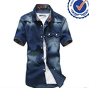 Picture of 2013 new arrival fashion design 100 cotton fashion men jeans coat WM002