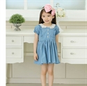 Picture of child jeans dress G81