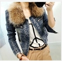 Picture of jean jacket wholesale for lady