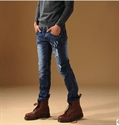 Picture of lastest new fashion design men boot cut jeans, welcome OEM and ODM MB049