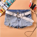 Picture of fashion design gilr jeans shorts JS002