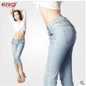 Image de light colour sex lady legging jeans, middle women jeans WM009