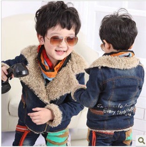 Picture of winter season jeans cloth for boy CG005