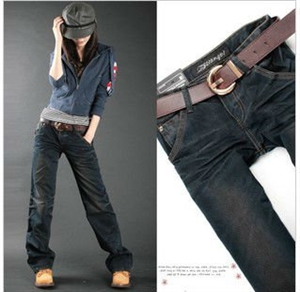 cool gilr straight jeans WS009 の画像