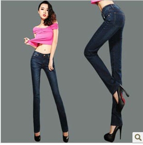 Picture of straight women jeans WS002