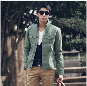 Picture of handsome jeans coat for men MW006