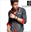Picture of fashion men jeans shirts MW005