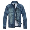 Picture of simple style men jeans coat MW003