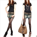 Picture of fashion jeans short skirts for women SS002