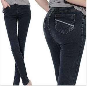 Picture of fashion women boot cut jeans WB006