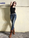 Picture of fashion lady boot cut jeans WB004