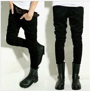 sex men boot cut jeans MB005 の画像