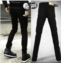 Picture of leisure style men boot cut jeans MB004