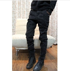 Picture of black men jeans bootcut MB001