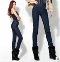 Picture of dark colour girl skinny jeans WK008