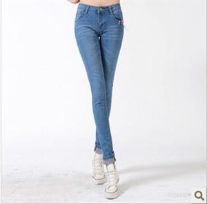 Picture of blue slim lady jeans WK003