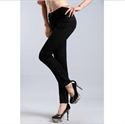 Picture of black skinny lady jeans WK002