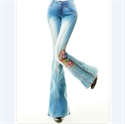 Picture of high spandex middle waist boot cut jeans FW009