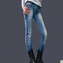 2012 new design for autumn season, slim lady jeans FW002 の画像