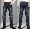 2012 new design fashinable straight men jean pants with perfect wash, can be customized ms-003