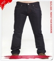 2011 Coated Dark Wash 5 Pocket Men Straight Leg Denim-PT-DK32