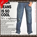 2011 Newest Developed Fashionable Denim Jeans Brand-PT-8326 の画像